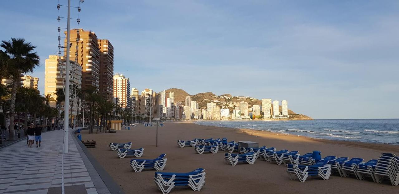Apartamento Luminoso Benidorm Playa Levante Rincon De Loix Leilighet Eksteriør bilde